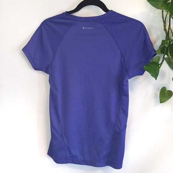 **SOLD** Champion Purple Women's Athletic Shirt - Picture 4 of 5